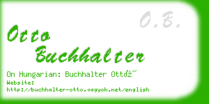 otto buchhalter business card